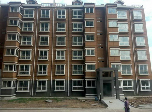 銅川分公司第一項(xiàng)目部全力以赴確保梅樂(lè)園19#、20#樓順利交工