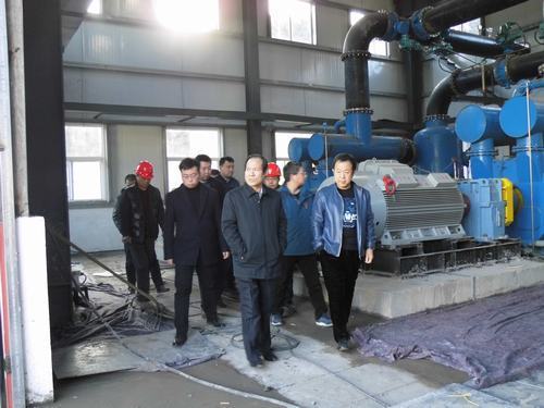 銅煤公司柴溝工地迎來銅川礦業(yè)公司黨委書記、執(zhí)行董事王蓬一行檢查指導工作