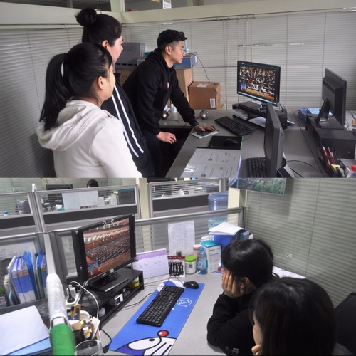 路橋分公司組織觀看十三屆全國(guó)人大一次會(huì)議開(kāi)幕會(huì)