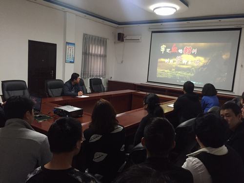 設備租賃中心組織開展安全警示教育及安全宣誓活動