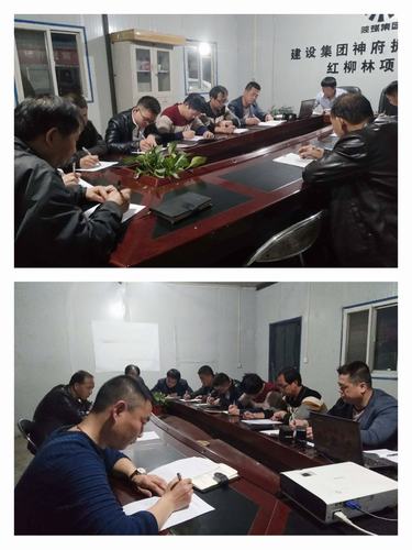 掘進公司讓建設集團“五會”、公司“四會”精神擲地有聲