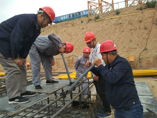 天工公司蒲城清潔能源項(xiàng)目部做好實(shí)測實(shí)量 嚴(yán)抓質(zhì)量管理
