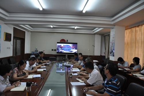 陜煤建設韓城分公司慶?！敖h97周年”系列活動之專題黨課