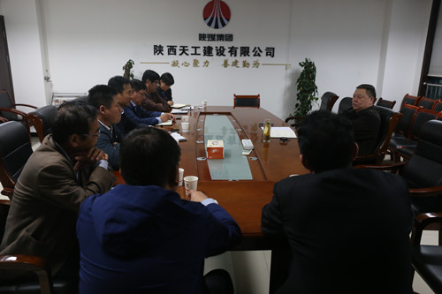 寧興剛深入天工公司調(diào)研指導(dǎo)工作