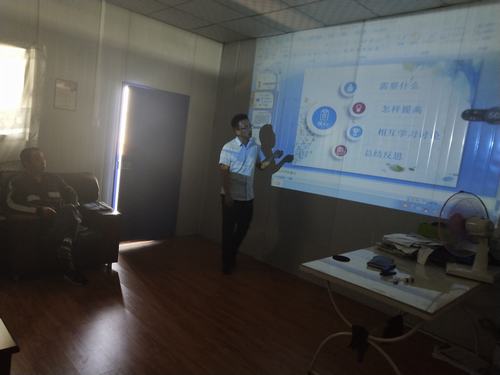 陜煤建設(shè)洗選煤運(yùn)營公司礦山支護(hù)材料加工廠:“提質(zhì)”小課堂開課了