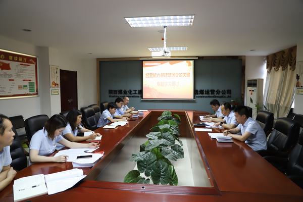 陜煤建設(shè)洗選煤運營公司召開《經(jīng)營能力是建筑國企的關(guān)鍵》專題研討會