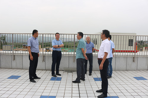 陜西省公路局總工程師金宏忠蒞臨川耀PPP項(xiàng)目檢查指導(dǎo)工作