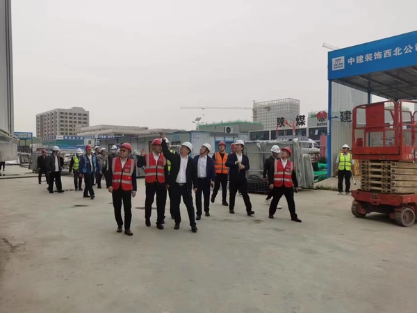 中電科西北集團(tuán)有限公司副總經(jīng)理薛敏蒞臨陜煤建設(shè)渭南分公司北斗星基建設(shè)項目參觀指導(dǎo)