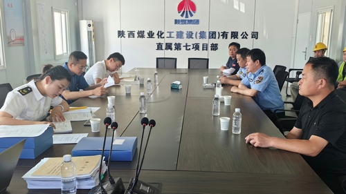 榆林市發(fā)改委黨組成員、副主任王雷濤一行蒞臨中共榆林市委黨校新校區(qū)建設(shè)項(xiàng)目檢查指導(dǎo)工作