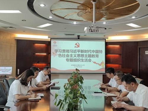 內(nèi)蒙古分公司組織召開主題教育專題組織生活會(huì)