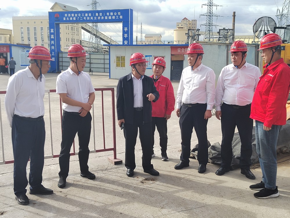 王明智深入陜北片區(qū)在建項(xiàng)目檢查指導(dǎo)工作