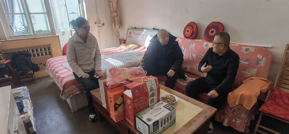 陜煤建設(shè)天工公司：辭舊迎新送溫暖，殷殷關(guān)懷暖人心