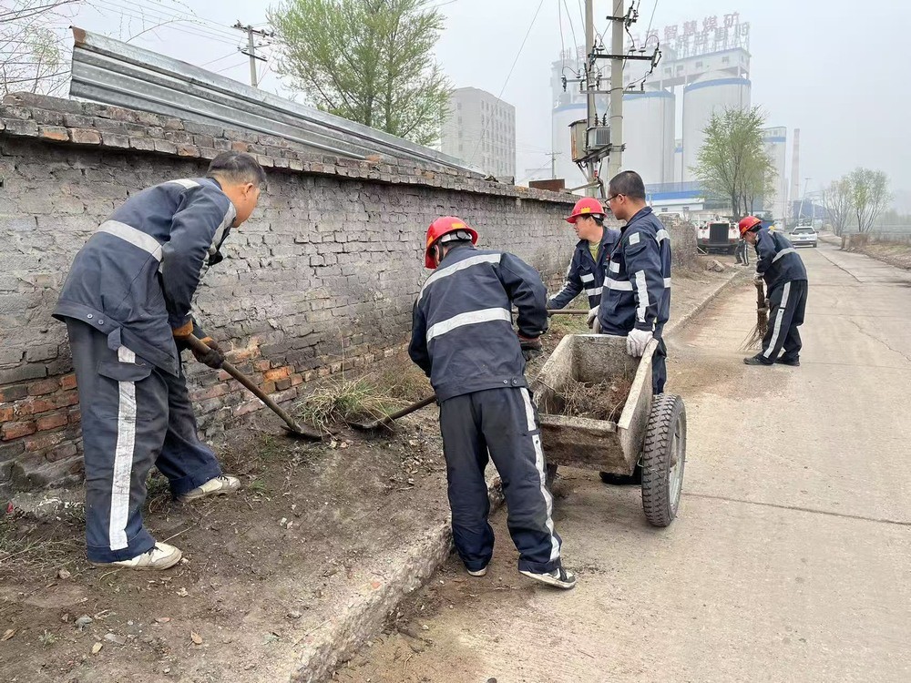 陜煤建設(shè)韓城分公司張家峁項(xiàng)目部：奏響工地潔美“進(jìn)行曲” 共繪愛國衛(wèi)生新圖景