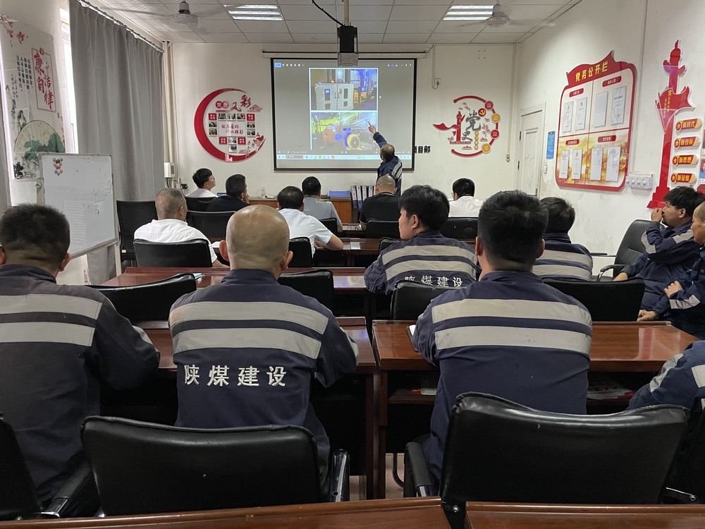 陜煤建設(shè)洗選煤運(yùn)營公司檸條塔運(yùn)營項(xiàng)目部：安全生產(chǎn)常抓不懈，手指口述挖掘潛能