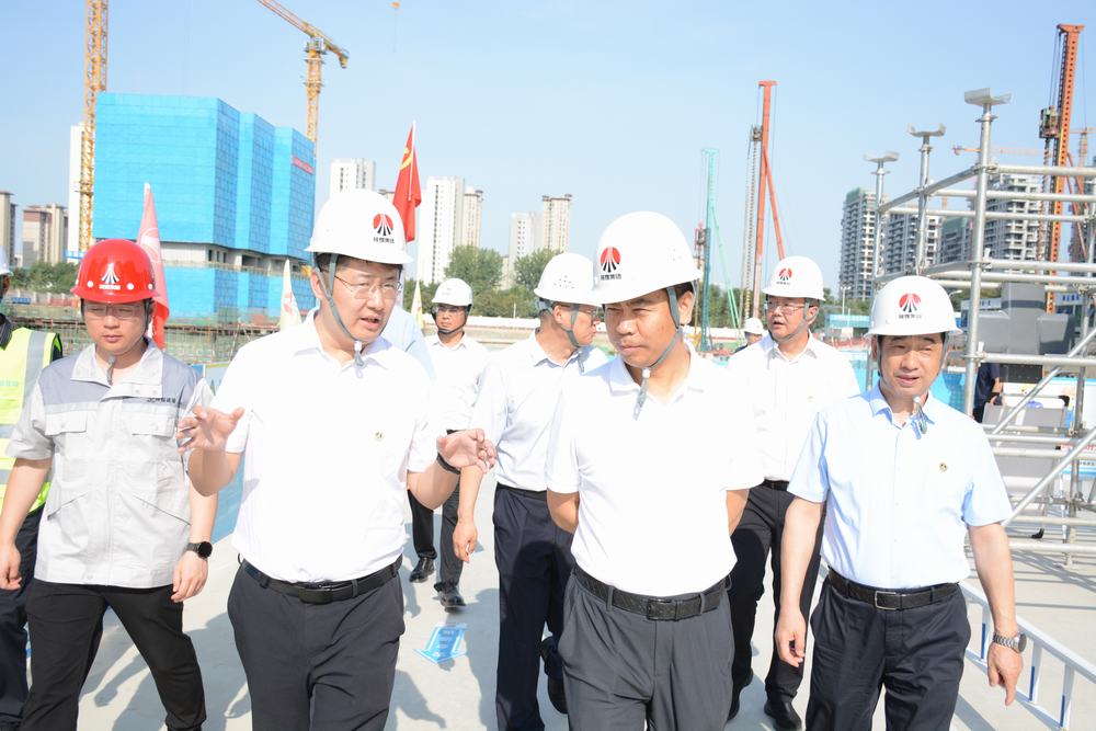 陜煤集團(tuán)副總經(jīng)理宋召軍深入天工公司項(xiàng)目一線(xiàn)檢查指導(dǎo)